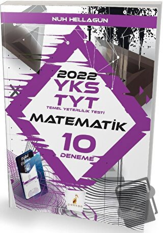 YKS TYT Matematik Dijital Çözümlü 10 Deneme Sınavı - Nuh Hellagün - Pe