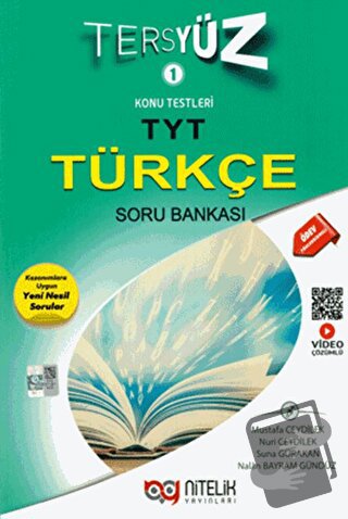 Yks Tyt Tersyüz Türkçe Soru Bankası - Mustafa Ceydilek - Nitelik Yayın