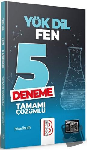 YÖKDİL Fen Tamamı Çözümlü 5 Deneme - Erkan Önler - Erkan Önler - Fiyat