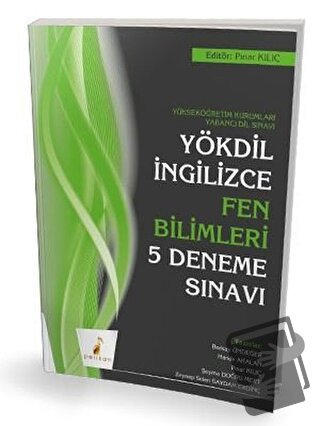 YÖKDİL İngilizce Fen Bilimleri 5 Deneme Sınavı - Berkay Ündeğer - Peli