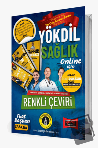 YÖKDİL Sağlık Kelime ve Çeviri Kitabı Yargı Yayınları - Fuat Başkan - 