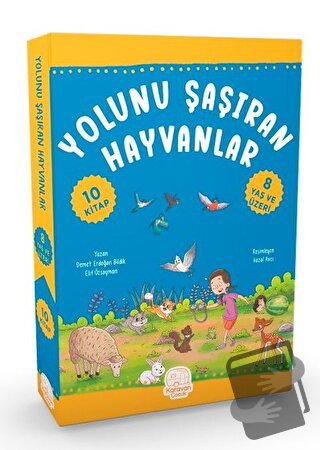 Yolunu Şaşıran Hayvanlar (10 Kitap Takım) - Demet Erdoğan Bildik - Kar