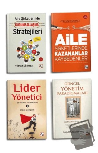 Yönetim Seti (4 Kitap Takım) - Erdal Sarıçam - Az Kitap - Fiyatı - Yor