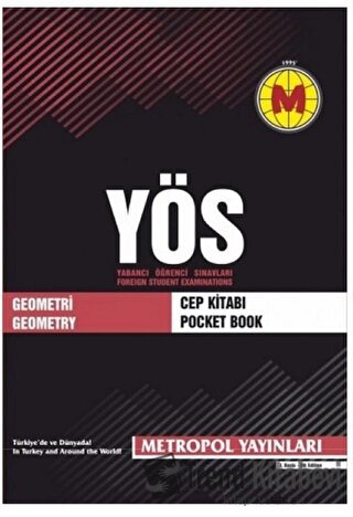 YÖS Geometri Cep Kitabı, Kolektif, Metropol Yayınları, Fiyatı, Yorumla