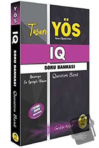 YÖS IQ Soru Bankası - Serkan Koçak - Tasarı Yayıncılık - Fiyatı - Yoru