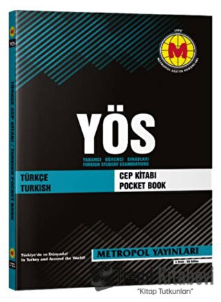 YÖS Türkçe Cep Kitabı, Kolektif, Metropol Yayınları, Fiyatı, Yorumları