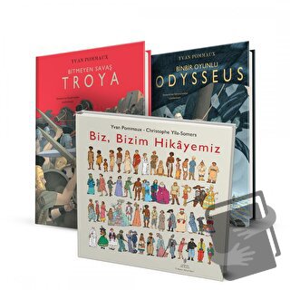 Yvan Pommaux Resimli Gençlik Kitapları Seti - 3 Kitap Takım - Kolektif