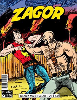 Zagor Klasik Maceralar Cilt 129 - Moreno Burattini - Lal Kitap - Fiyat