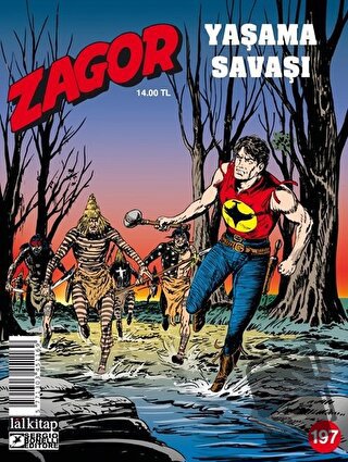 Zagor Sayı 197 - Yaşama Savaşı - - Lal Kitap - Fiyatı - Yorumları - Sa