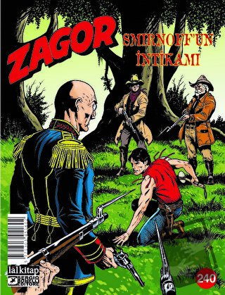 Zagor Sayı: 240 - Smirnoff’un İntikamı - Luigi Mignacco - Lal Kitap - 