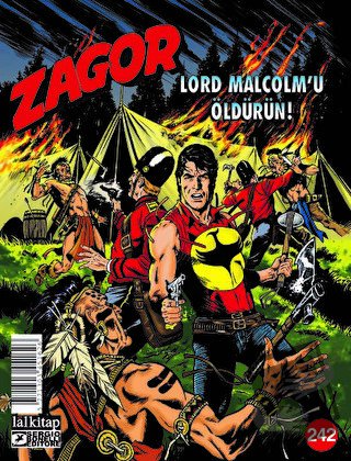 Zagor Sayı: 242 - Luigi Mignacco - Lal Kitap - Fiyatı - Yorumları - Sa