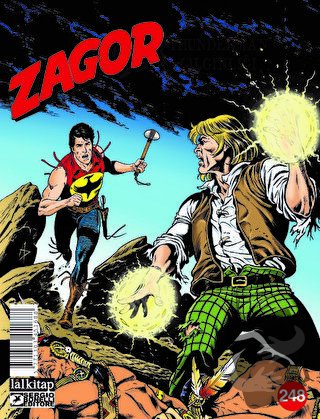 Zagor Sayı 248 - Moreno Burattini - Lal Kitap - Fiyatı - Yorumları - S