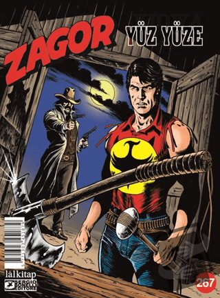 Zagor Sayı 267 - Yüz yüze - Moreno Burattini - Lal Kitap - Fiyatı - Yo