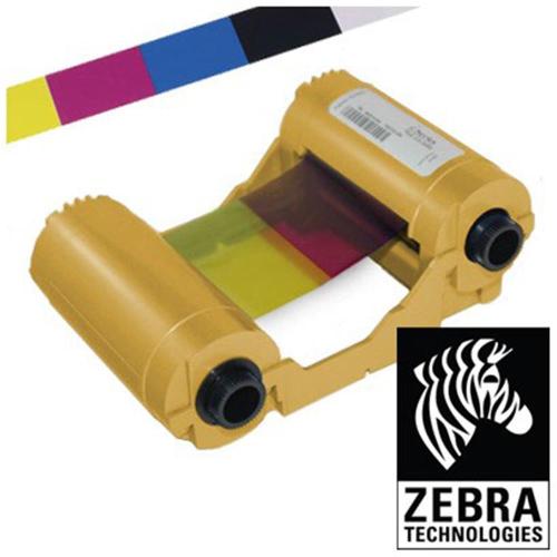 Zebra 800033-840 Renkli Ribbon Zxp3 Ymcko Tek Yüze 200 Baskı - - Zebra