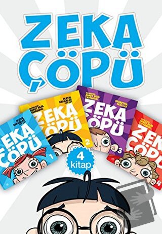 Zeka Çöpü Seti (4 Kitap) - Ahmet Bilal Yaprakdal - Uğurböceği Yayınlar