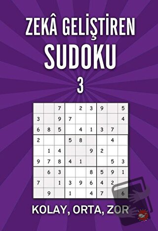 Zeka Geliştiren Sudoku 3 - Ramazan Oktay - Beyaz Balina Yayınları - Fi