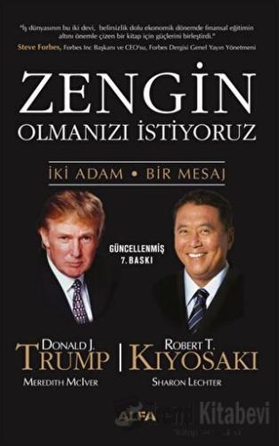 Zengin Olmanızı İstiyoruz - Donald J. Trump - Alfa Yayınları - Fiyatı 