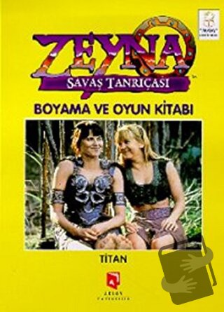 Zeyna Savaş Tanrıçası Boyama ve Oyun Kitabı : Titan - Kolektif - Aksoy