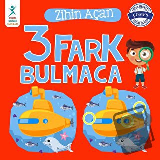 Zihin Açan 3 Fark Bulmaca - Kolektif - Çocuk Gelişimi Yayınları - Fiya