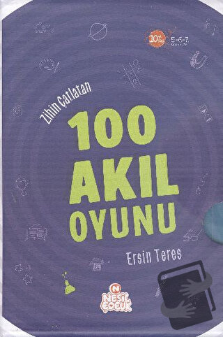 Zihin Çatlatan 100 Akıl Oyunu (5 Kitap Takım) - Ersin Teres - Nesil Ço