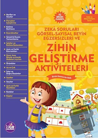 Zihin Geliştirme Aktiviteleri - Ferhat Çınar - Mor Kelebek - Fiyatı - 