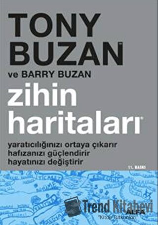 Zihin Haritaları - Barry Buzan - Alfa Yayınları - Fiyatı - Yorumları -