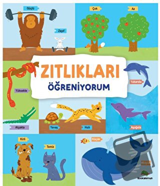 Zıtlıkları Öğreniyorum - Kolektif - Bookalemun Yayınevi - Fiyatı - Yor